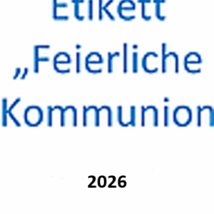 0.10 Etikett für Kommunionkreuz