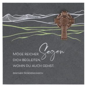 Schieferrelief: "Segen"